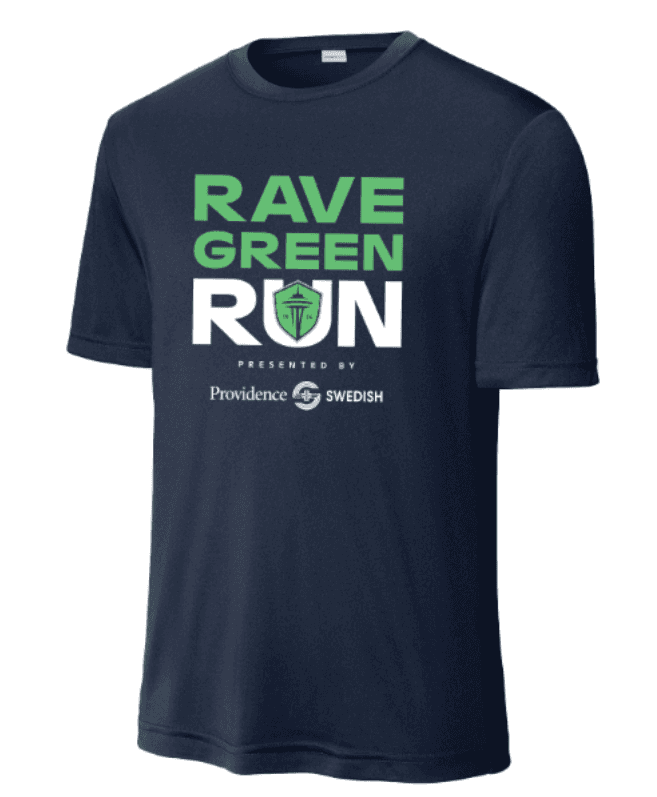 Rave Green Run Race T-shirt